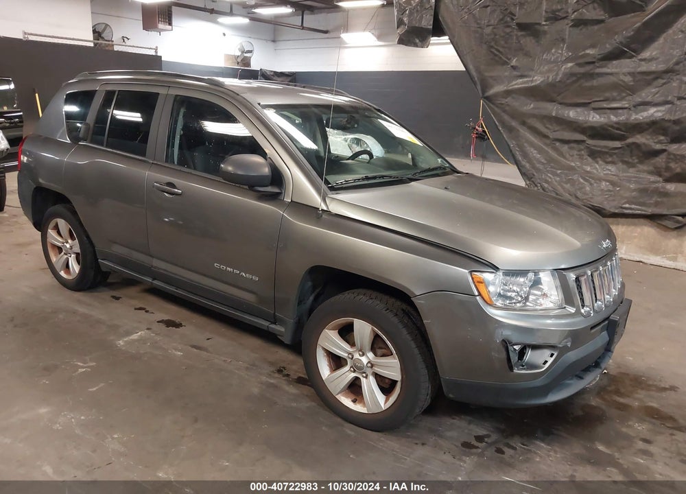 2013 JEEP COMPASS LATITUDE VIN: 1C4NJCEB8DD255024
