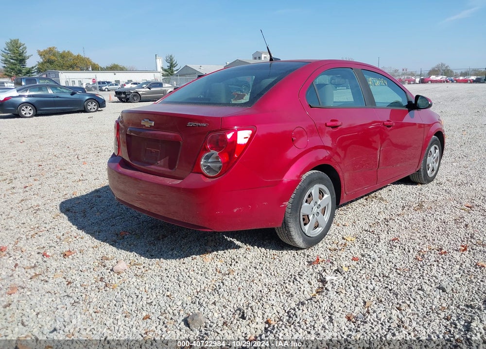 2013 CHEVROLET SONIC LS AUTO VIN: 1G1JA5SH0D4154751