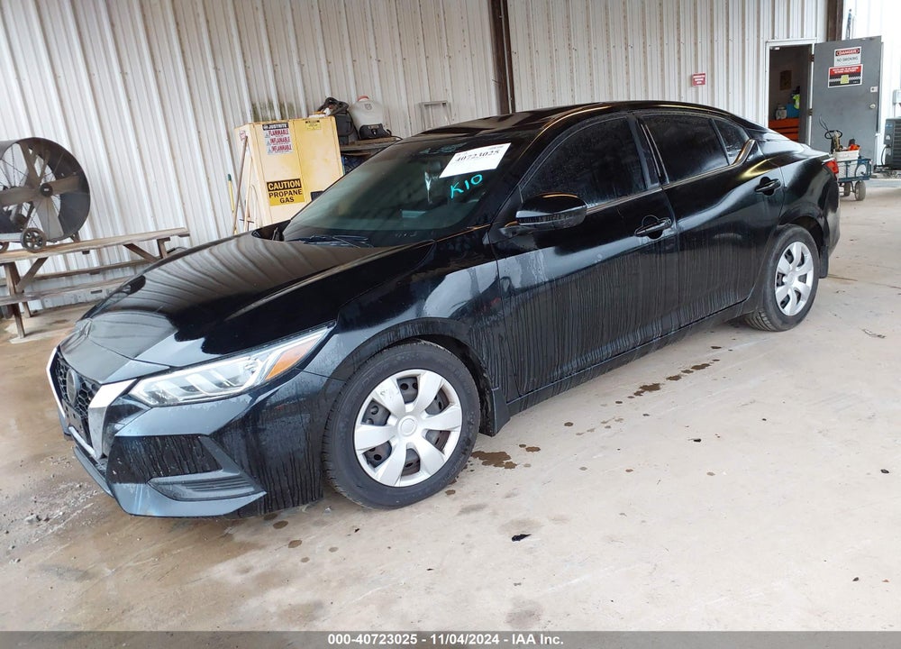 2020 NISSAN SENTRA S XTRONIC CVT VIN: 3N1AB8BVXLY218322