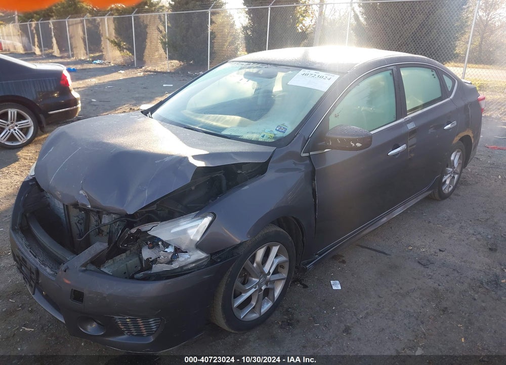 2013 NISSAN SENTRA SR VIN: 3N1AB7AP2DL784728