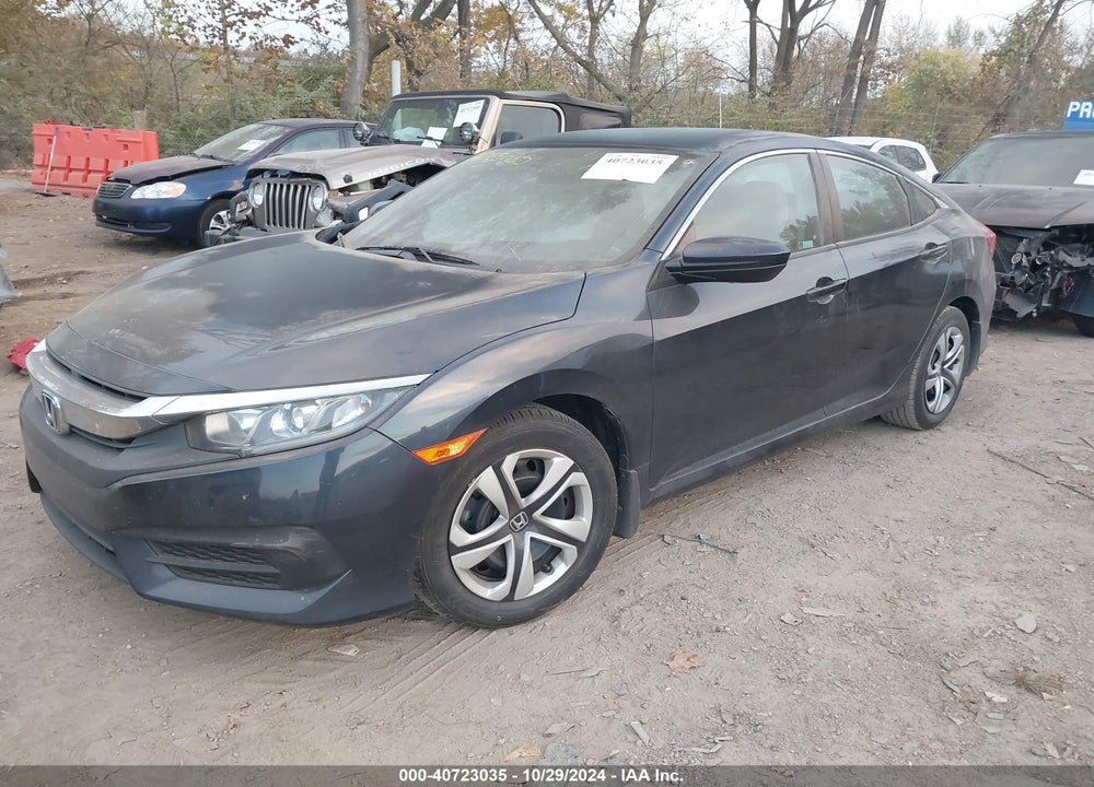 2018 HONDA CIVIC LX VIN: 19XFC2F54JE042860