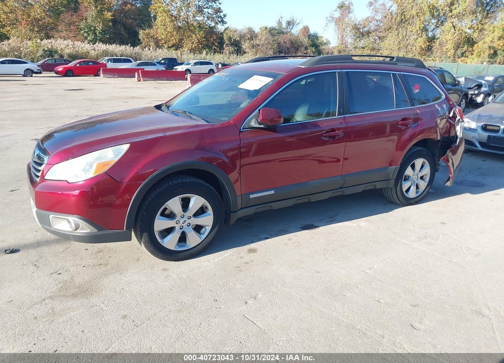 2012 SUBARU OUTBACK 2.5I LIMITED VIN: 4S4BRBLC4C3303135