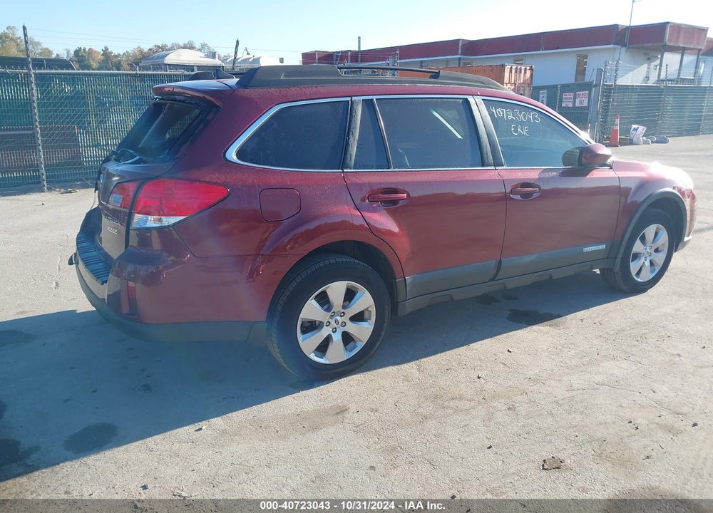 2012 SUBARU OUTBACK 2.5I LIMITED VIN: 4S4BRBLC4C3303135