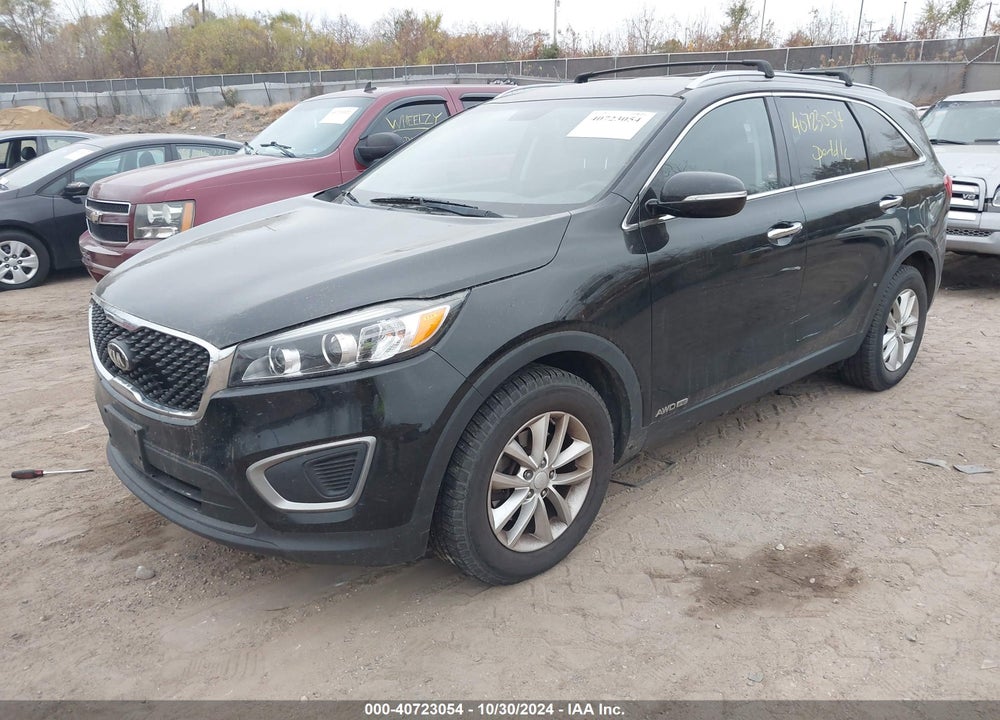 2016 KIA SORENTO 3.3L LX VIN: 5XYPGDA50GG092324