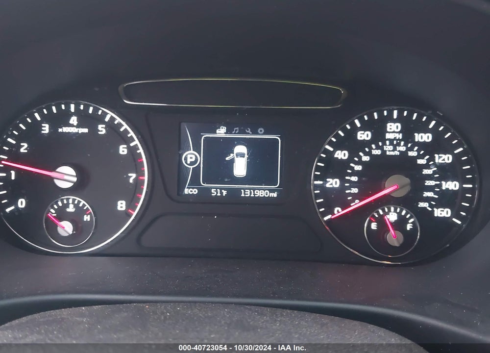2016 KIA SORENTO 3.3L LX VIN: 5XYPGDA50GG092324