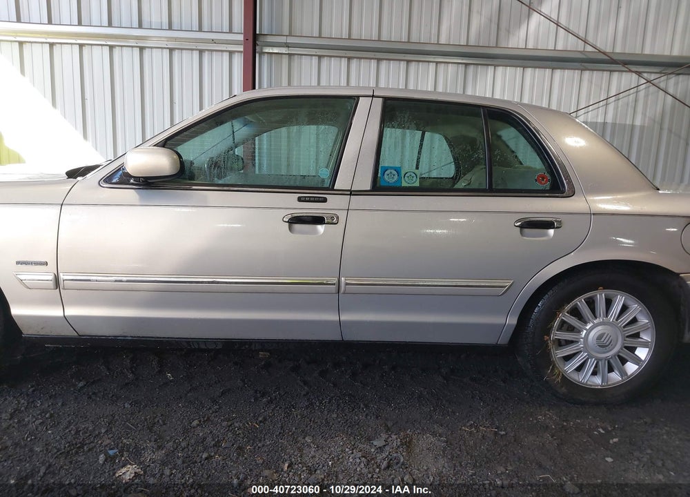 2010 MERCURY GRAND MARQUIS LS (FLEET ONLY) VIN: 2MEBM7FV8AX625904
