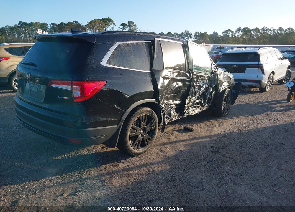2022 HONDA PILOT 2WD SPECIAL EDITION VIN: 5FNYF5H23NB011619