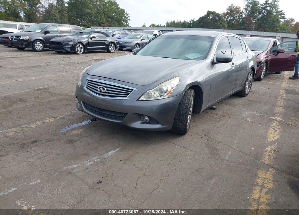2013 INFINITI G37 JOURNEY VIN: JN1CV6AP9DM713347