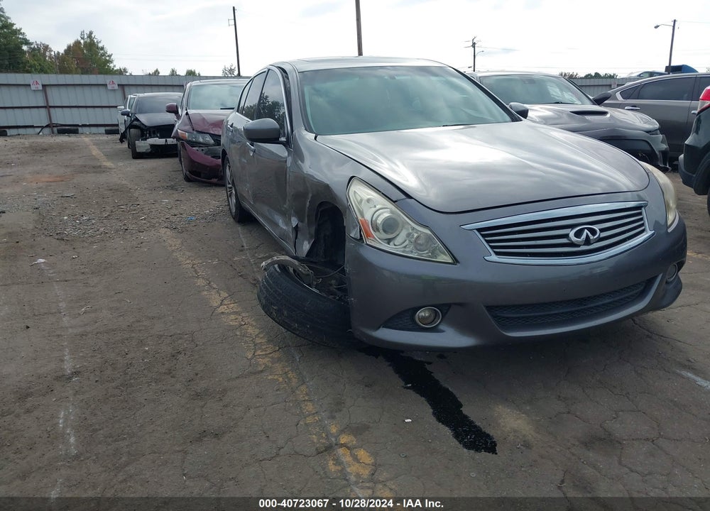 2013 INFINITI G37 JOURNEY VIN: JN1CV6AP9DM713347