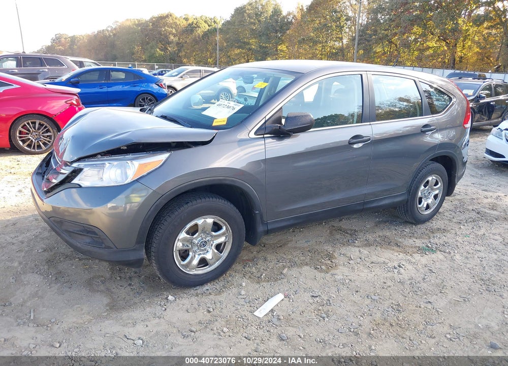 2014 HONDA CR-V LX VIN: 2HKRM3H33EH555918