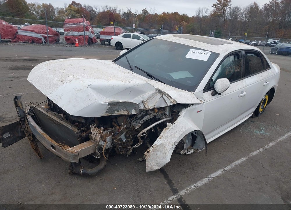 2017 AUDI A4 2.0T SEASON OF  PREMIUM VIN: WAUDNAF40HN054834
