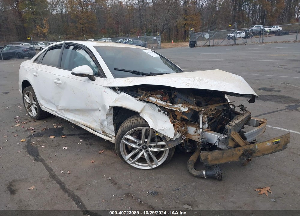 2017 AUDI A4 2.0T SEASON OF  PREMIUM VIN: WAUDNAF40HN054834