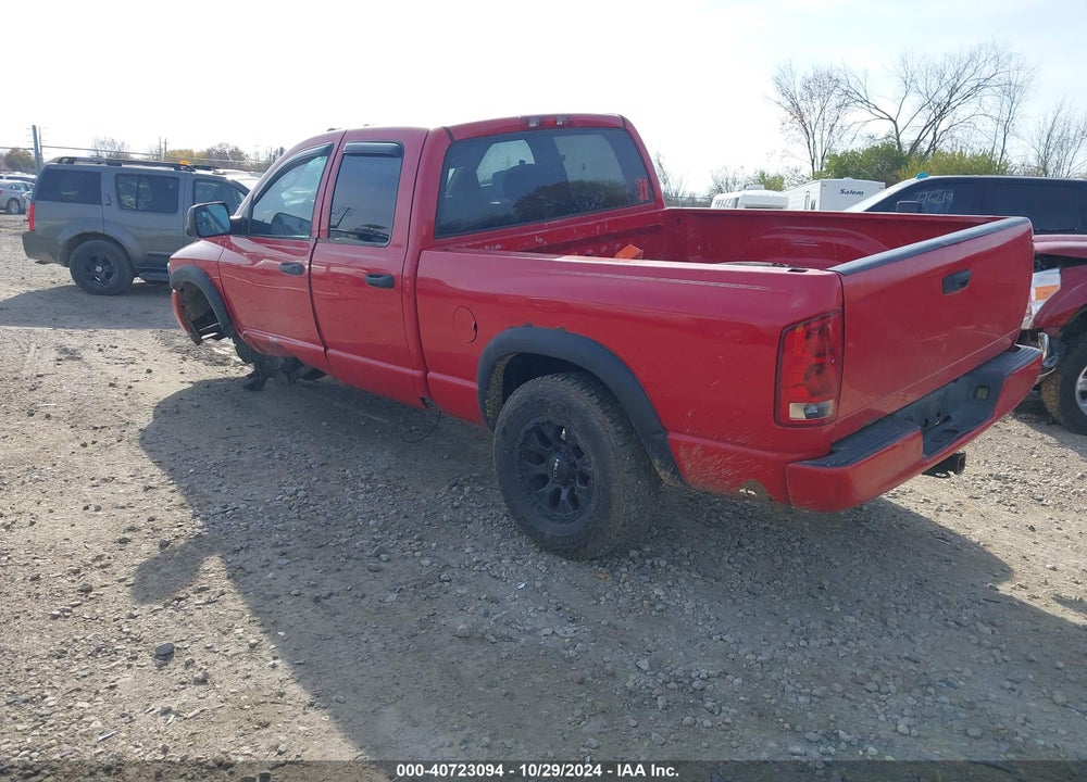 2003 DODGE RAM 2500 SLT/LARAMIE/ST VIN: 3D7KU28C83G773795