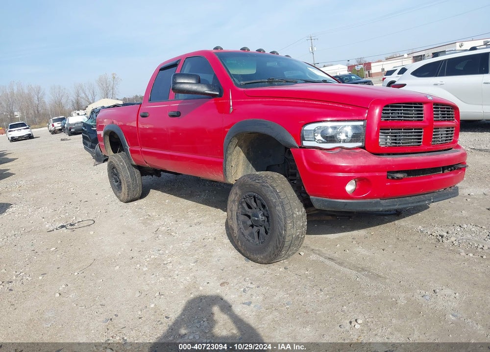 2003 DODGE RAM 2500 SLT/LARAMIE/ST VIN: 3D7KU28C83G773795