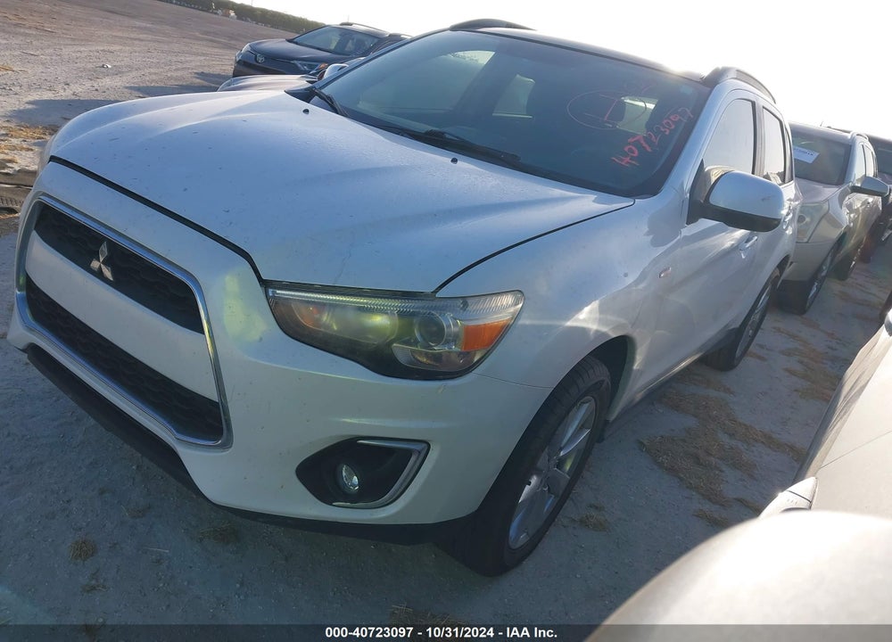 2014 MITSUBISHI OUTLANDER SPORT SE VIN: 4A4AP4AU4EE015158