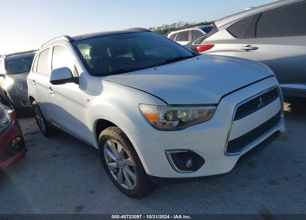 2014 MITSUBISHI OUTLANDER SPORT SE VIN: 4A4AP4AU4EE015158