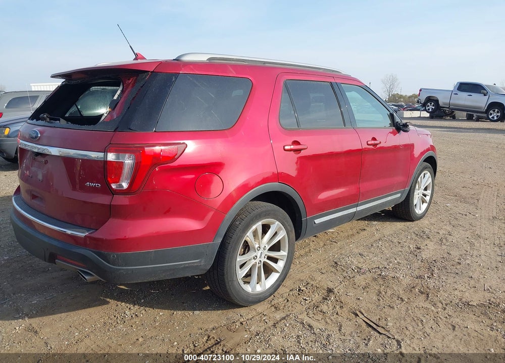 2018 FORD EXPLORER VIN: 1FM5K8D89JGC67768