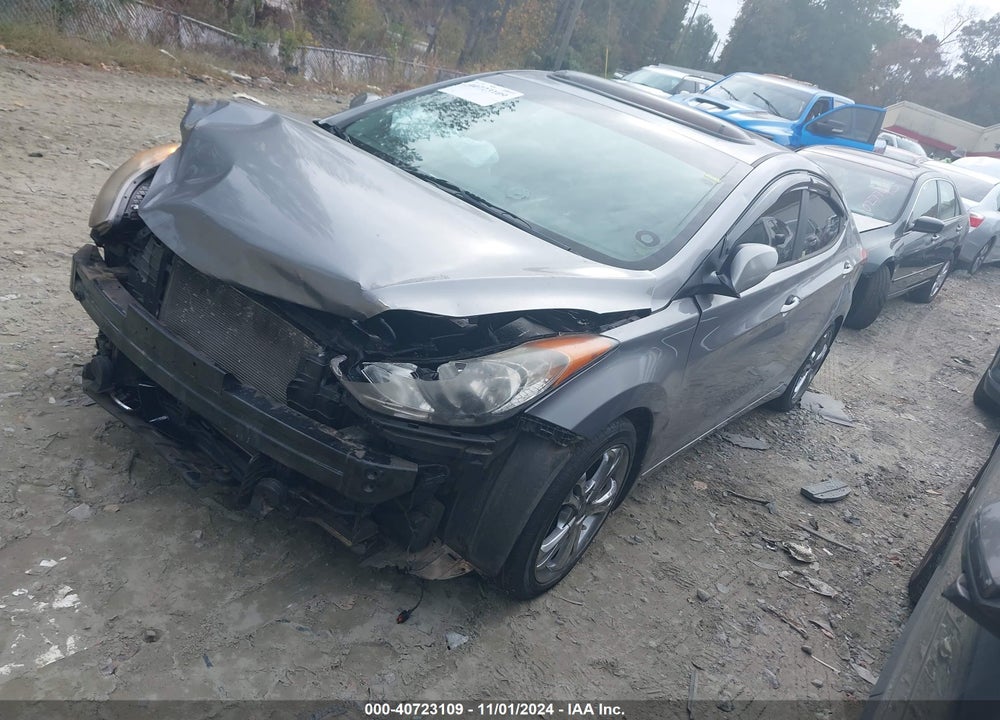 2013 HYUNDAI ELANTRA LIMITED VIN: KMHDH4AE6DU525618