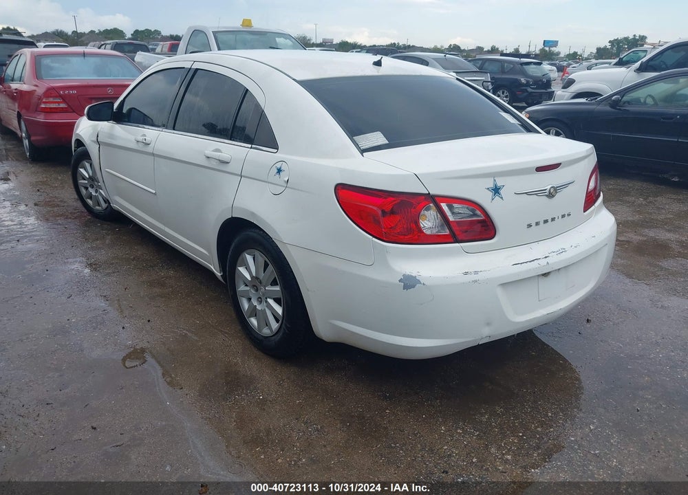 2007 CHRYSLER SEBRING VIN: 1C3LC46K47N550808