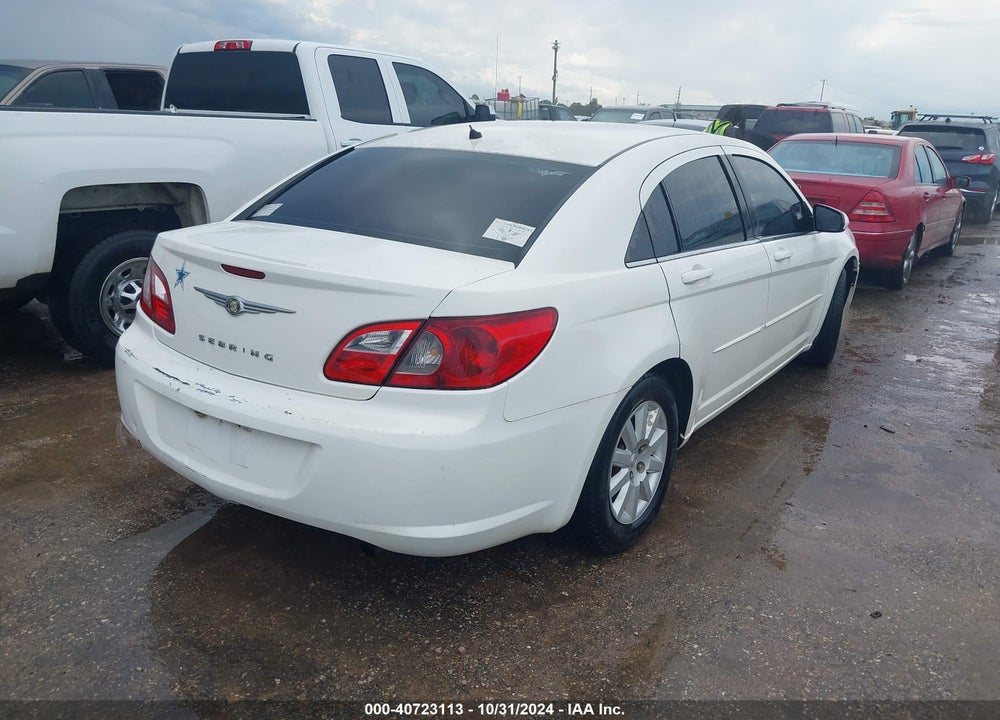 2007 CHRYSLER SEBRING VIN: 1C3LC46K47N550808