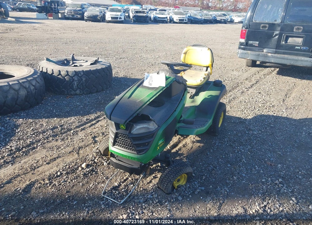 2017 JOHN DEERE X350 VIN: 1M0X350BHHM037326