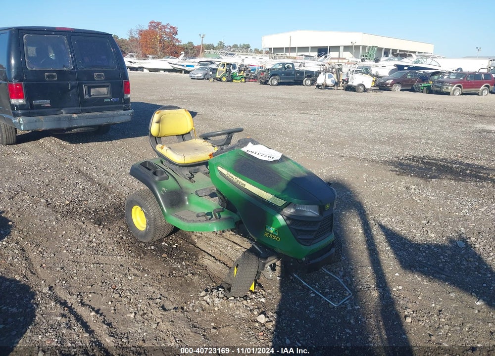2017 JOHN DEERE X350 VIN: 1M0X350BHHM037326