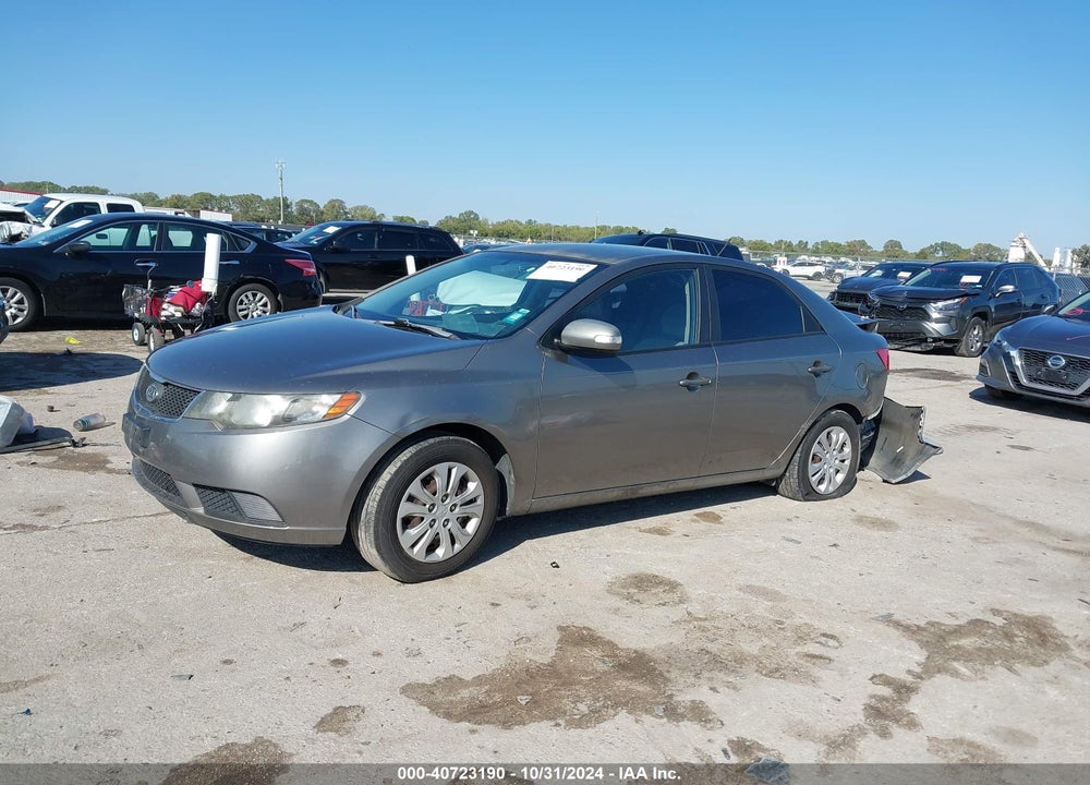 2010 KIA FORTE EX VIN: KNAFU4A28A5041466