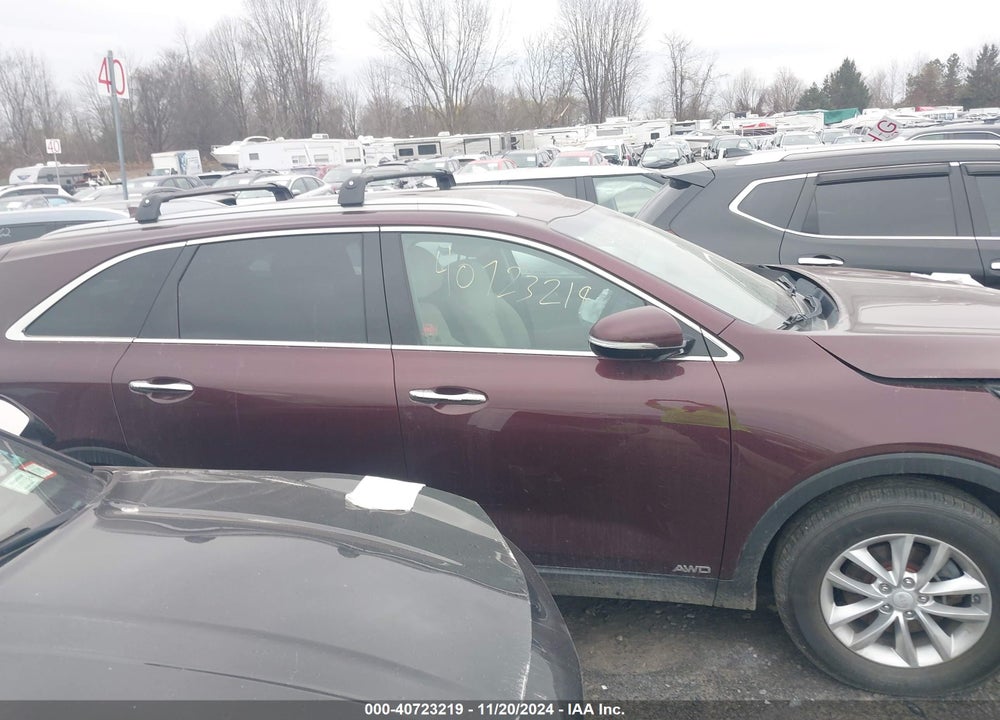 2018 KIA SORENTO 2.4L LX VIN: 5XYPGDA3XJG392572