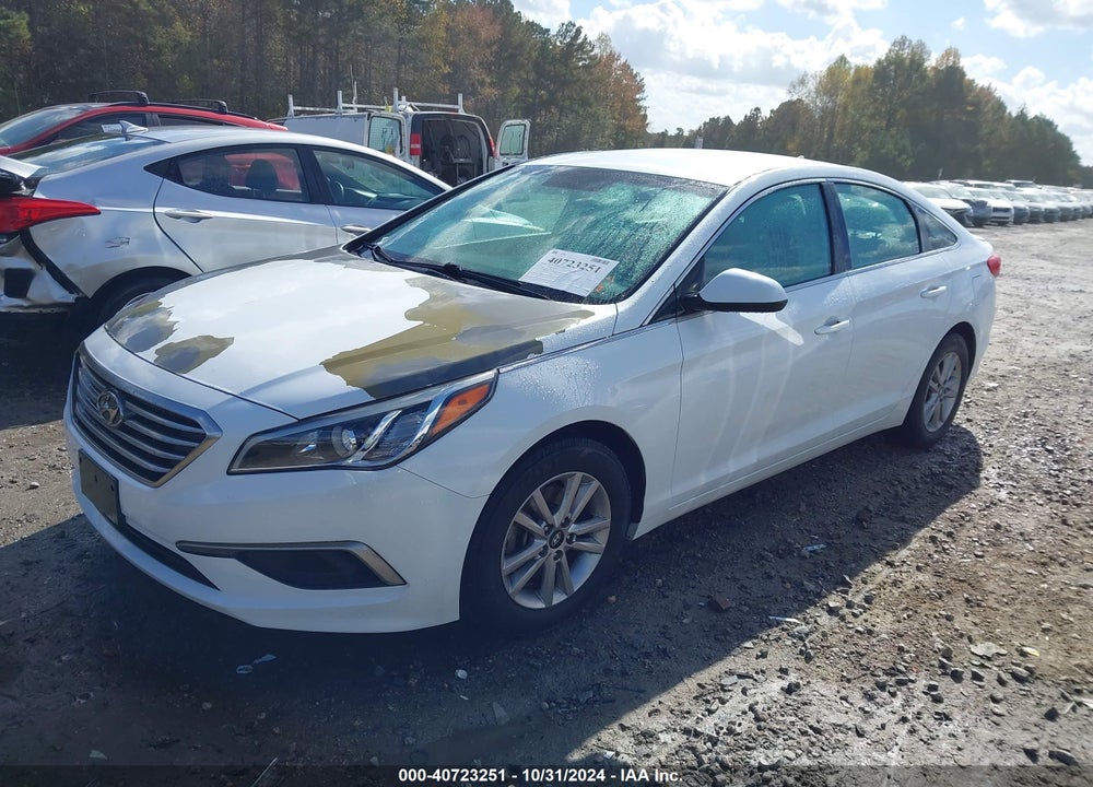 2016 HYUNDAI SONATA SE VIN: 5NPE24AF2GH428580