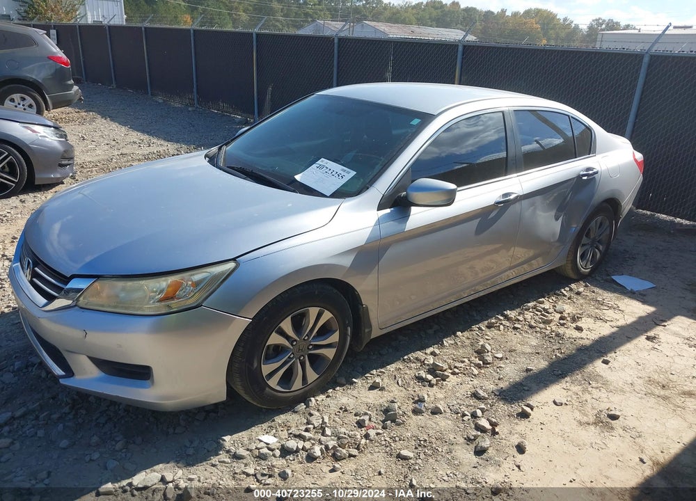 2014 HONDA ACCORD LX VIN: 1HGCR2F35EA298337