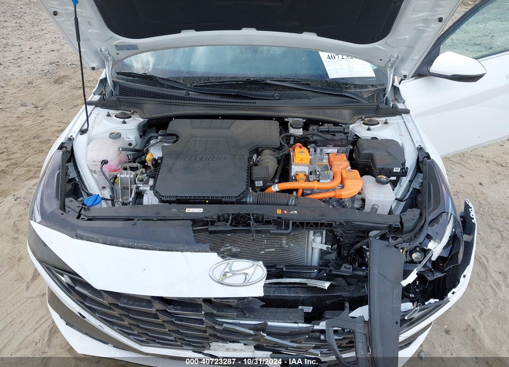 2023 HYUNDAI ELANTRA HYBRID LIMITED VIN: KMHLN4AJ6PU092274