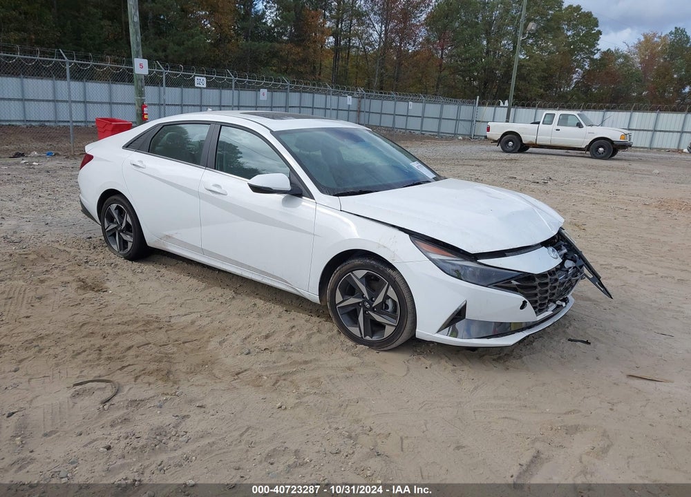 2023 HYUNDAI ELANTRA HYBRID LIMITED VIN: KMHLN4AJ6PU092274