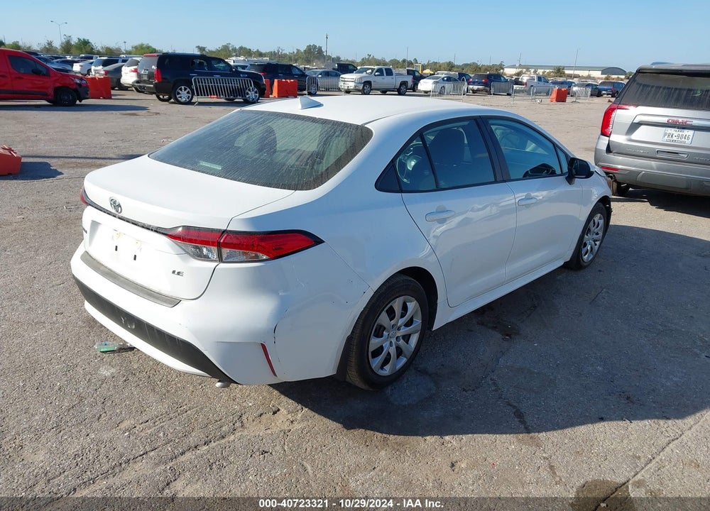 2021 TOYOTA COROLLA LE VIN: 5YFEPMAE5MP268539