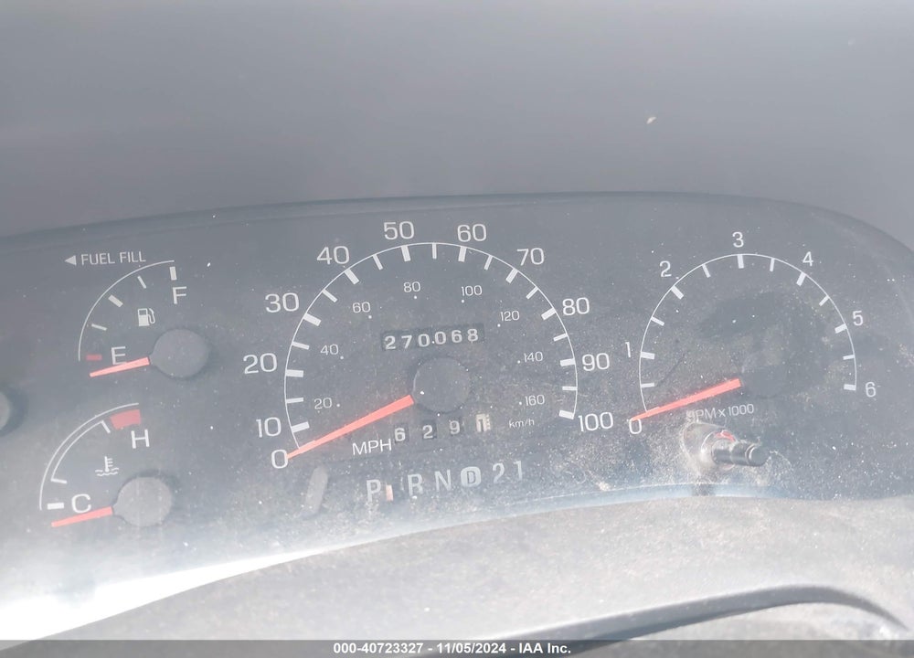 2000 FORD F-250 LARIAT/XL/XLT VIN: 1FTNF21L5YEA51551