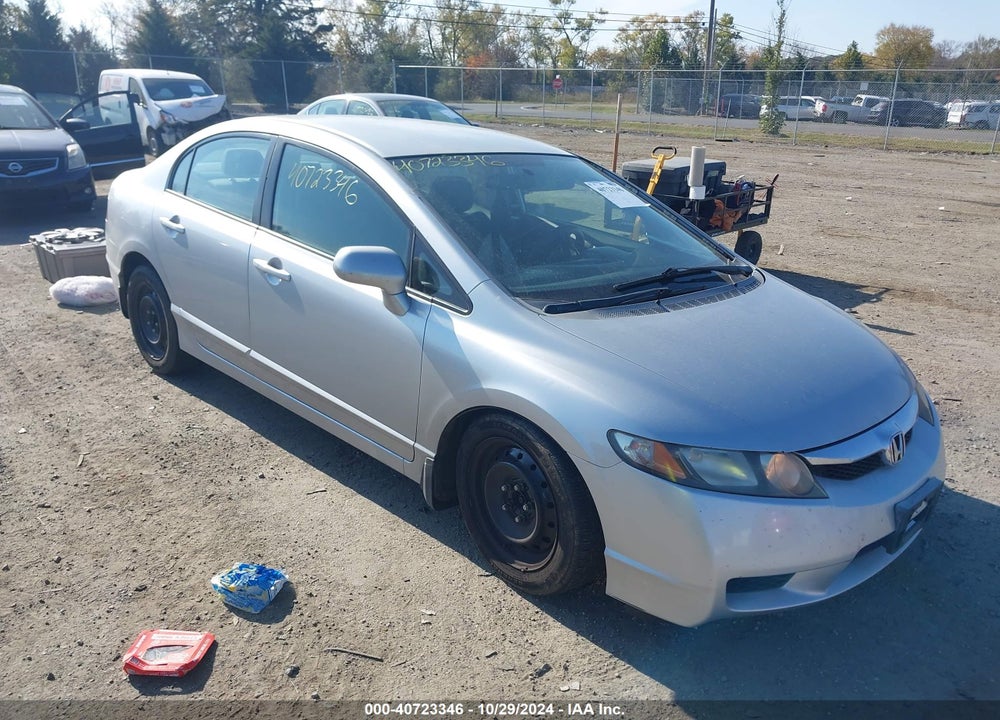 2009 HONDA CIVIC LX VIN: 2HGFA16509H353686