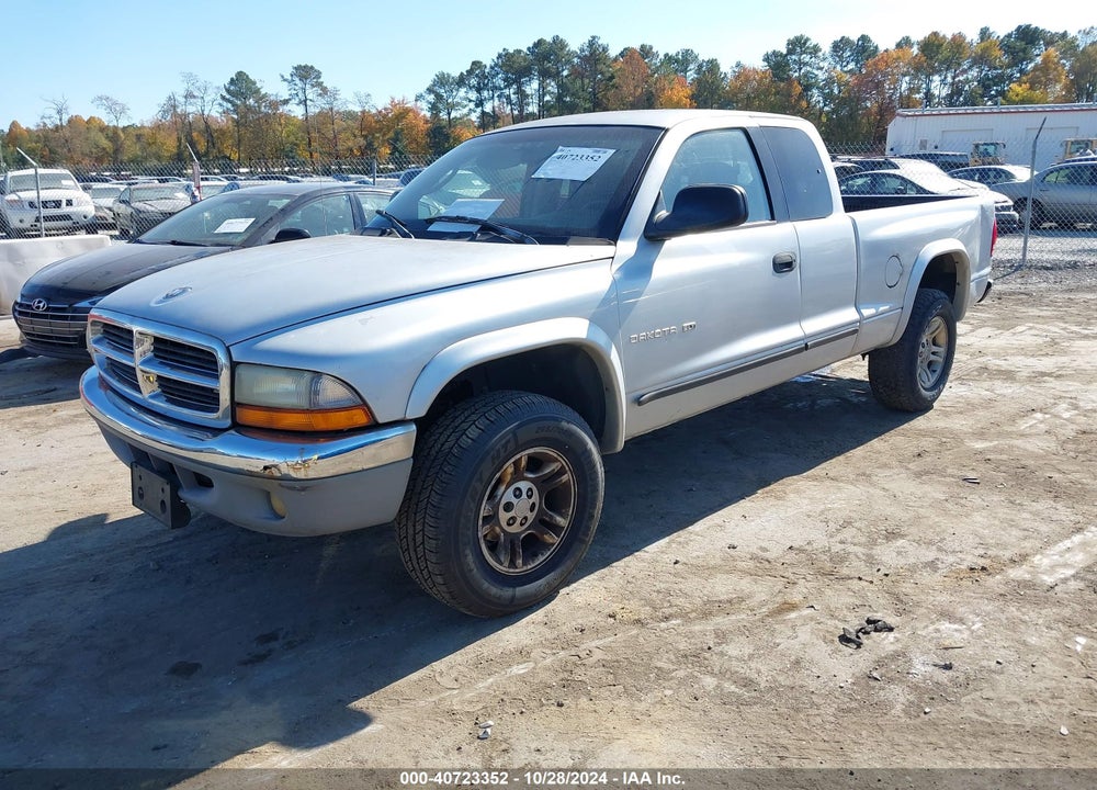 2002 DODGE DAKOTA SLT VIN: 1B7GG42N02S681794