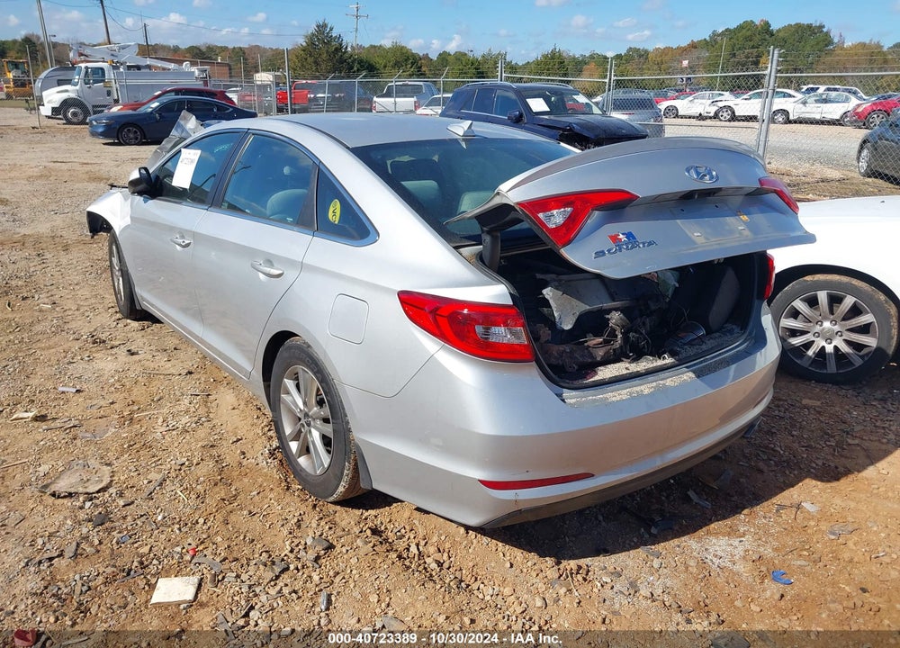 2017 HYUNDAI SONATA SE VIN: 5NPE24AF9HH553111