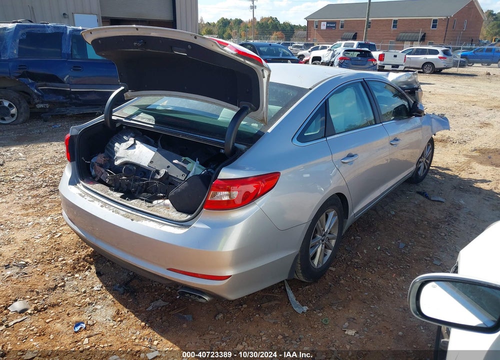 2017 HYUNDAI SONATA SE VIN: 5NPE24AF9HH553111