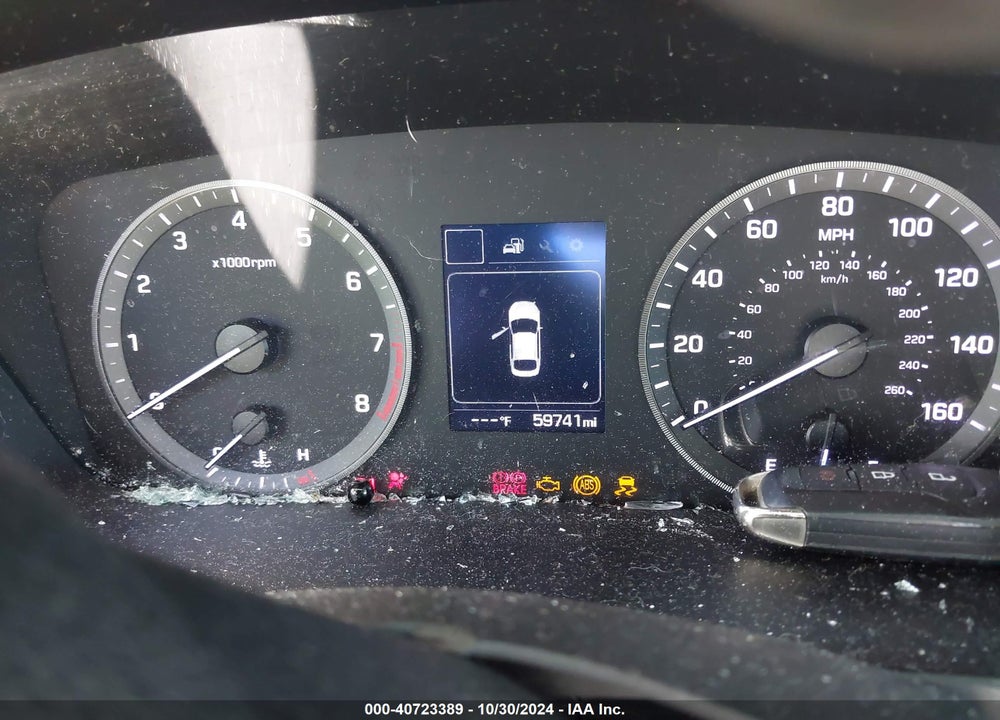 2017 HYUNDAI SONATA SE VIN: 5NPE24AF9HH553111