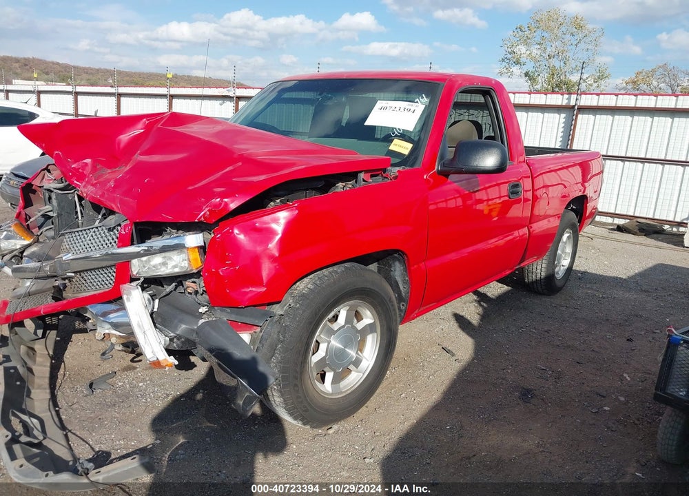 2003 CHEVROLET SILVERADO 1500 LS VIN: 1GCEC14V13Z297370