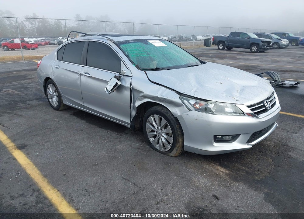 2014 HONDA ACCORD EX-L V-6 VIN: 1HGCR3F87EA028740