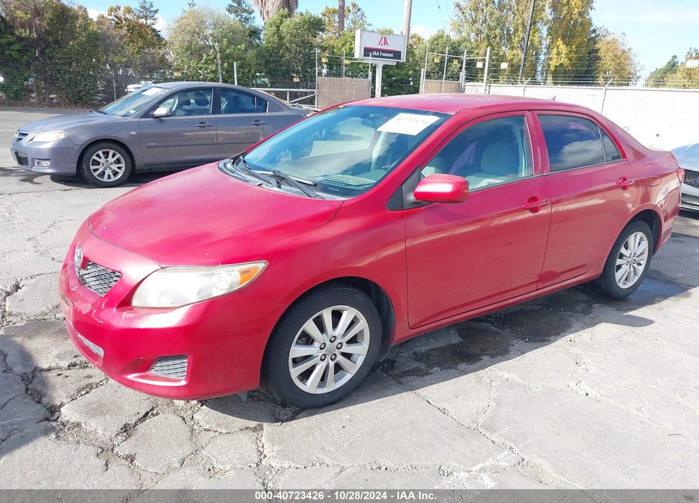 2009 TOYOTA COROLLA LE VIN: 1NXBU40E49Z011875