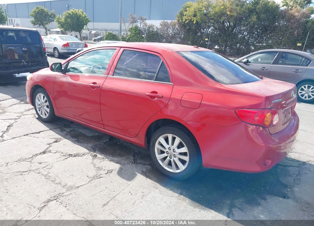 2009 TOYOTA COROLLA LE VIN: 1NXBU40E49Z011875