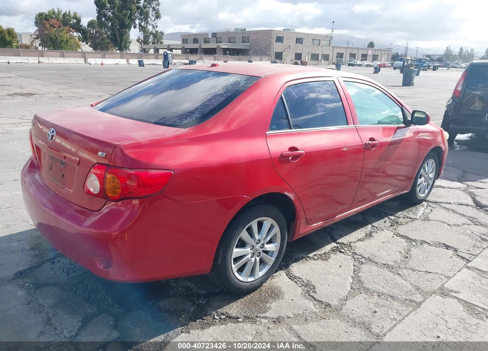2009 TOYOTA COROLLA LE VIN: 1NXBU40E49Z011875