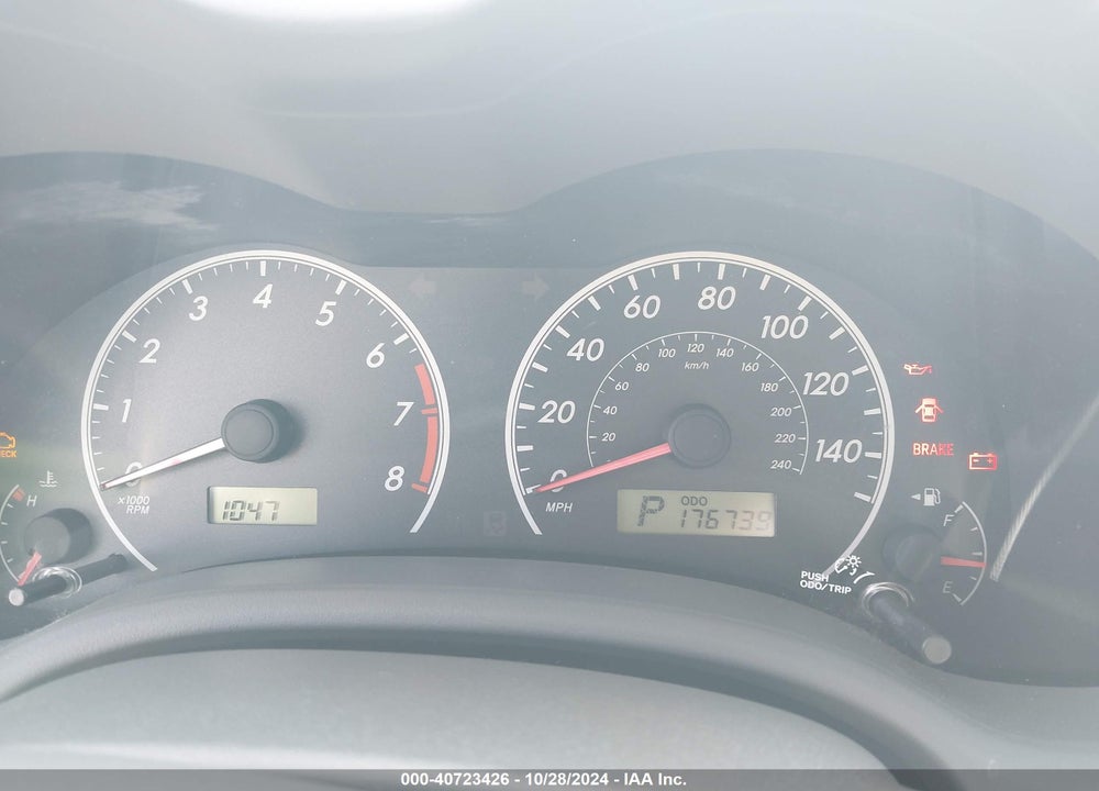 2009 TOYOTA COROLLA LE VIN: 1NXBU40E49Z011875