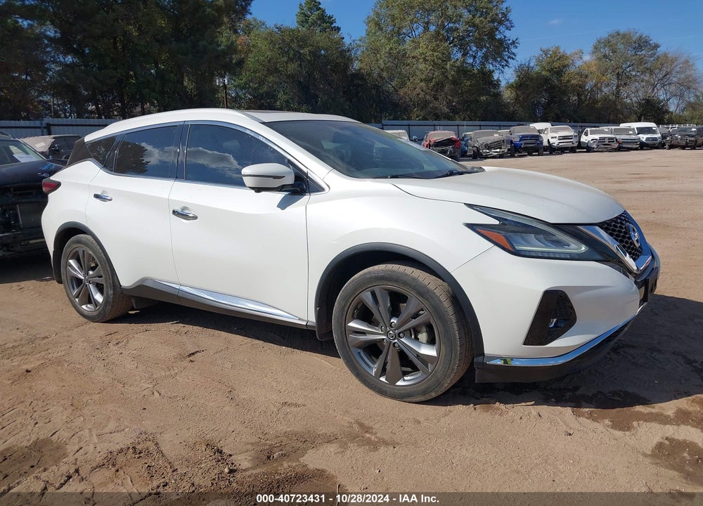 2019 NISSAN MURANO PLATINUM VIN: 5N1AZ2MJ4KN142801