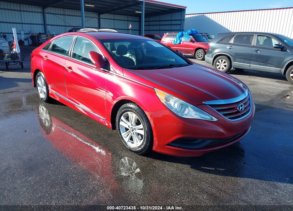 2014 HYUNDAI SONATA GLS VIN: 5NPEB4AC9EH906724