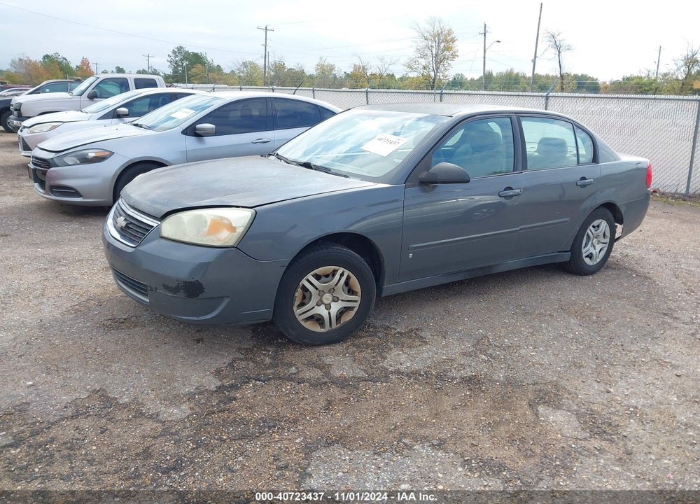 2007 CHEVROLET MALIBU LS VIN: 1G1ZS58F37F202256