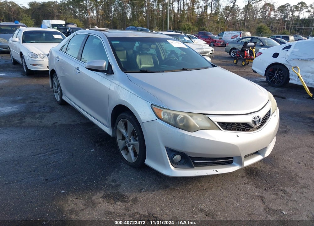2014 TOYOTA CAMRY SE V6 VIN: 4T1BK1FK1EU540096
