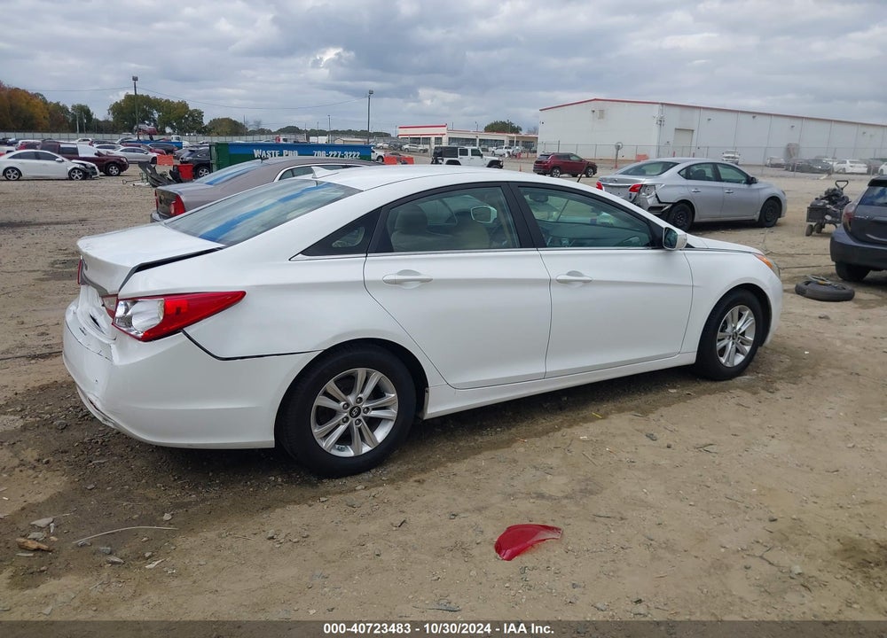 2012 HYUNDAI SONATA GLS VIN: 5NPEB4AC7CH459274